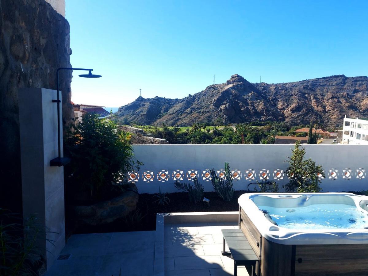 La Playa de Tauro Casa Platero - Bungalow With Jacuzzi And Pool מראה חיצוני תמונה